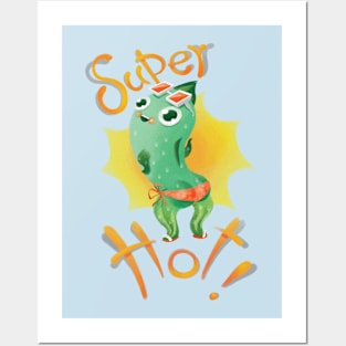 SUPER HOT! Posters and Art